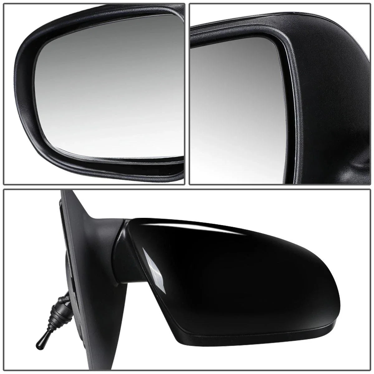 OE Style Manual Side View Door Mirror Right for Kia Forte Koup (2010–2013) KI1321165