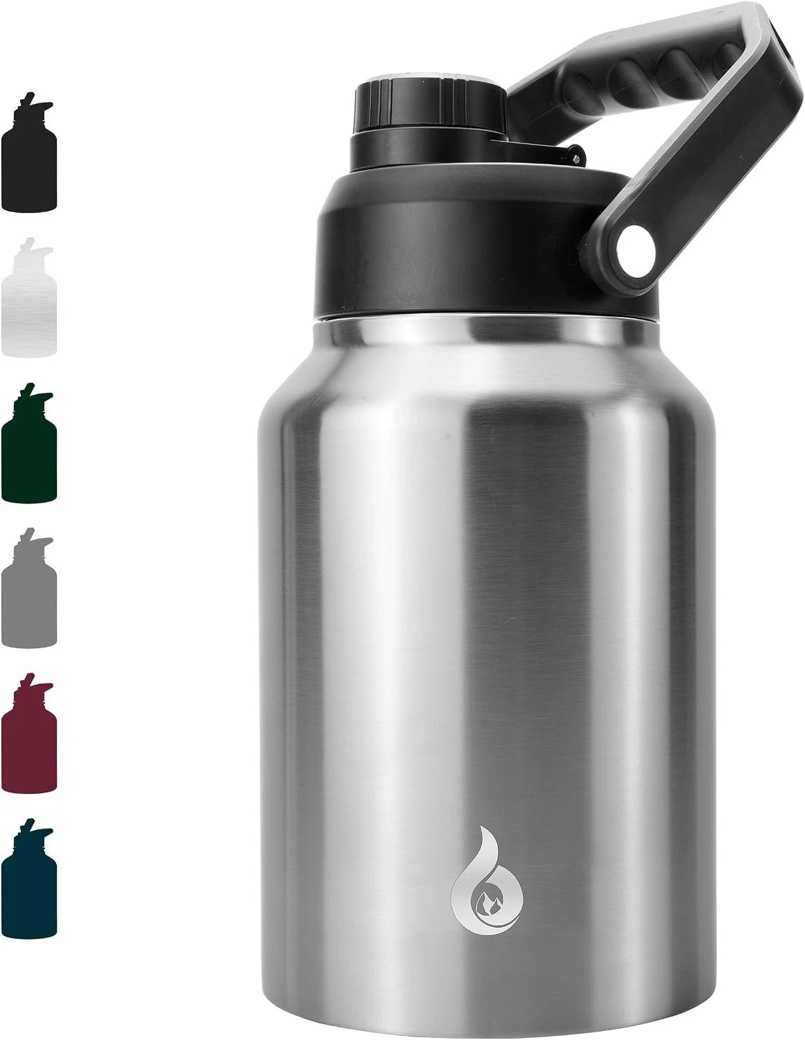 64 oz Insulated Water Bottle for Universal Use (BPA Free, Leak Proof)