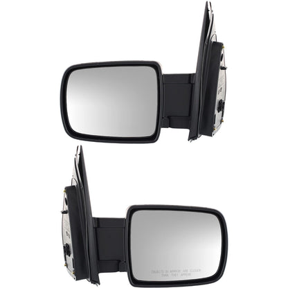 Set of 2 Power Mirrors for Honda Element (2003–2011) Paintable