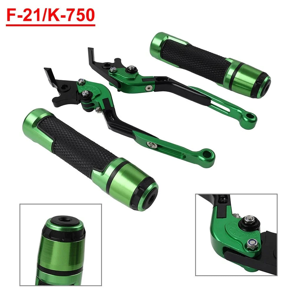 Folding Extendable Brake Clutch Levers for Kawasaki Z650 Z900 (2017–2023)