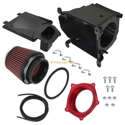 Air Filter Intake Holder Adapter w/ Air Box Assembly for Yamaha YFZ450 (2004–2013)