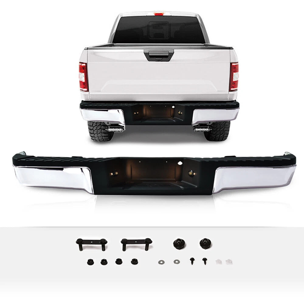 Rear Step Bumper Assembly for Ford F150 (2009–2014) J-02BUM1242RSL, FO1103160