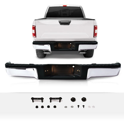 Rear Step Bumper Assembly for Ford F150 (2009–2014) J-02BUM1242RSL, FO1103160