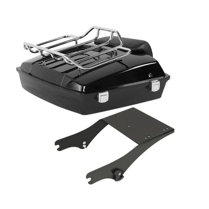 Razor Trunk Backrest Pad for Harley Street Glide (1997–2008) Black