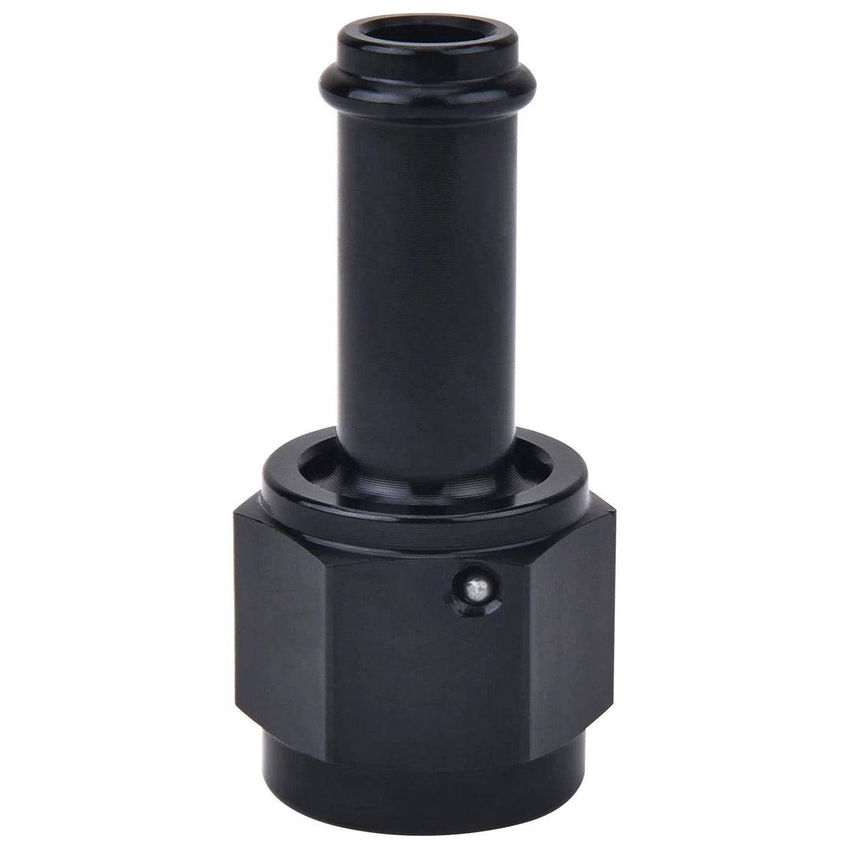 6AN Female to 3/8" Barb Hose Fitting Straight Swivel Connector