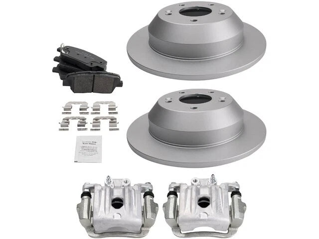 Set of 4 Brake Pad Rotor and Caliper for Kia Sorento (2016–2018) 98257ZPSJ