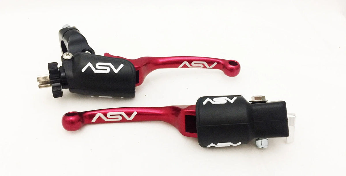 ASV F3 Front Brake Clutch Perch Levers Pair for Banshee 350 (1987–2006)