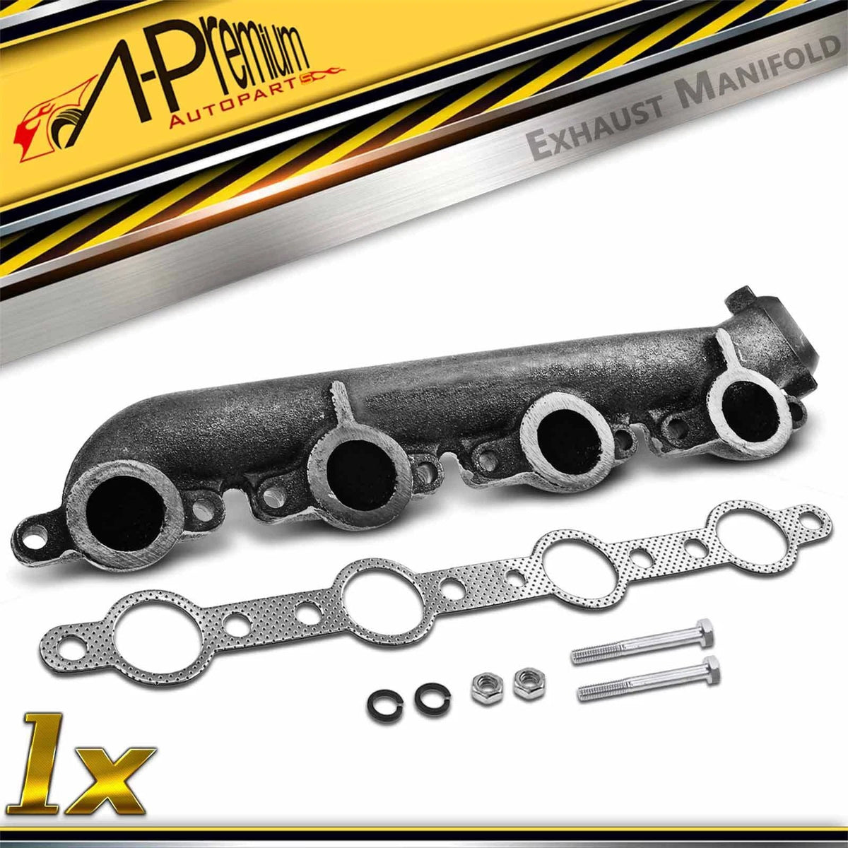 Exhaust Manifold with Gasket for Ford E-350 450 550 Super Duty