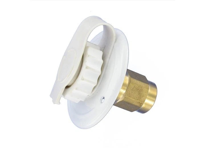 Valterra A01-0171LF Lead-Free Brass RV Fresh Water Hookup 1/2" FPT