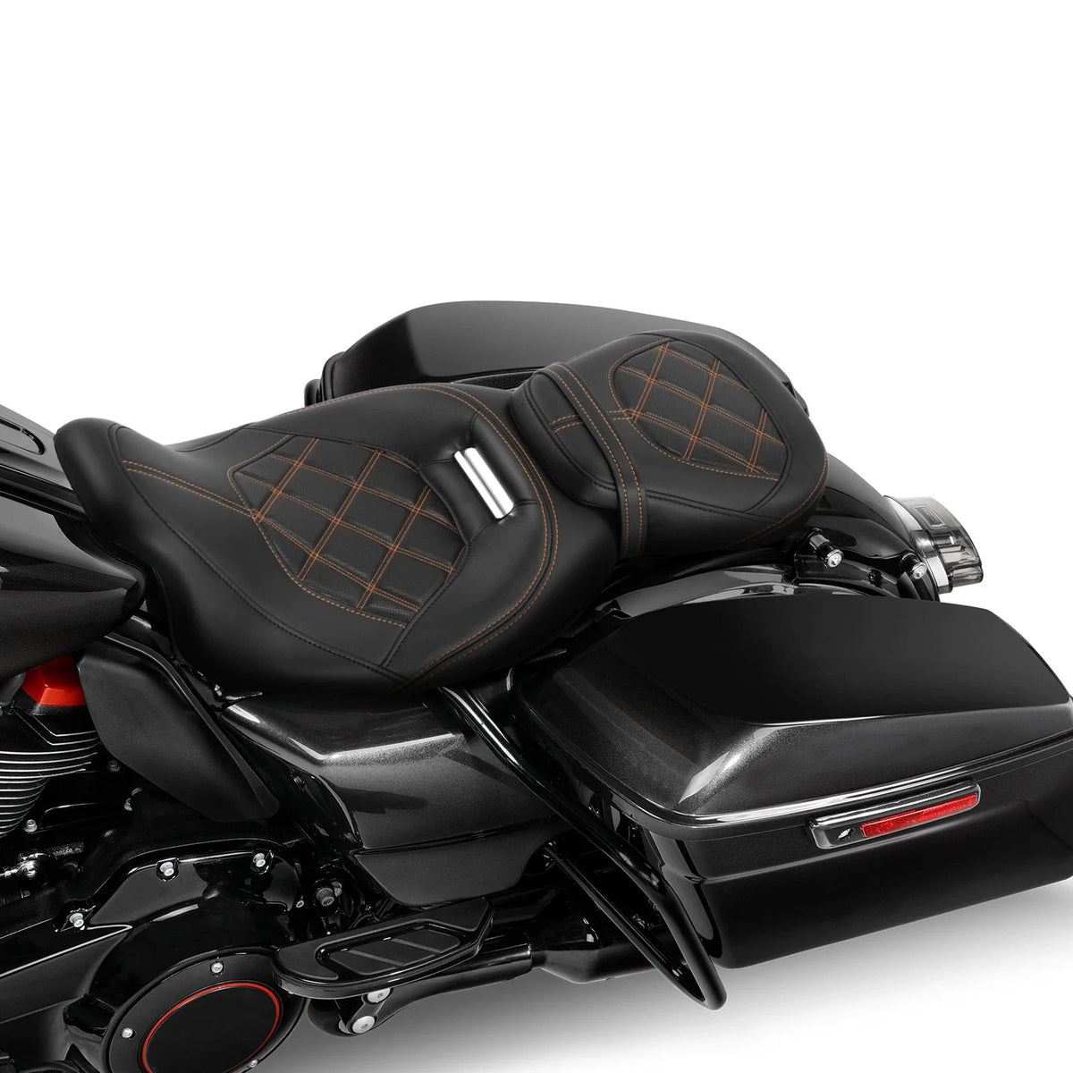 Rider Driver Passenger Seat for Harley Electra Street Road Glide (2009–2023)