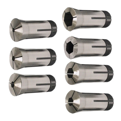 7pcs 5C Hex Collet Set for CNC Machines (Various Models)