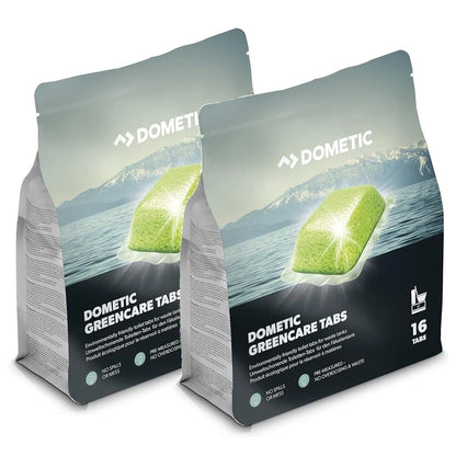 2X Dometic GreenCare Toilet Tabs for Caravan Motorhome Boat (DT912)
