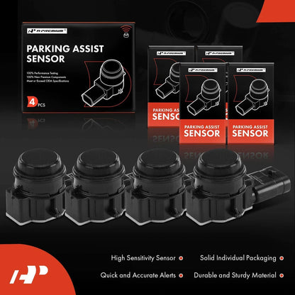 Set of 4 Backup Parking Assist Sensors for Chrysler Pacifica Jeep Cherokee