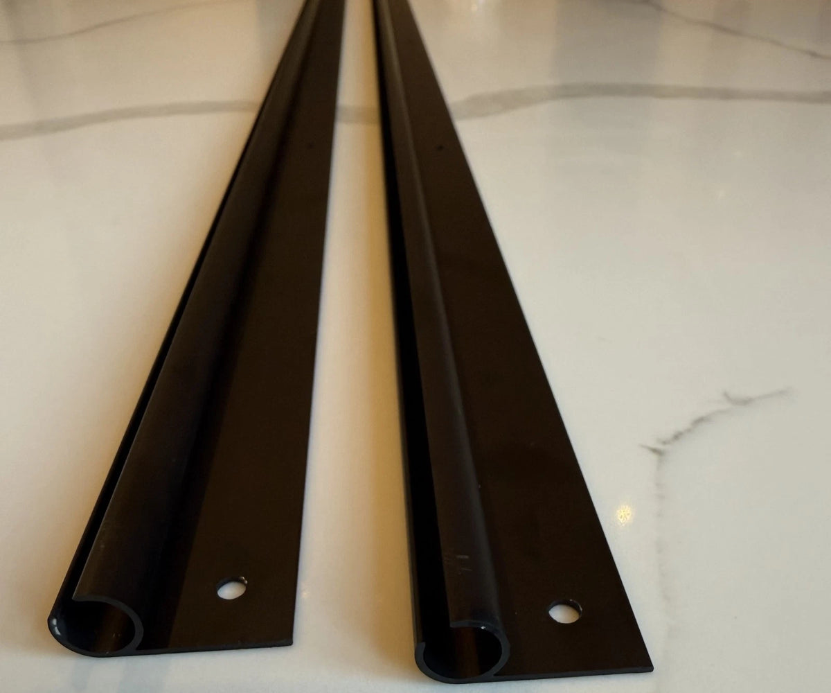 2X Awning Rail for Universal Caravan Campervan (1.2 Metre Total 2.4m)