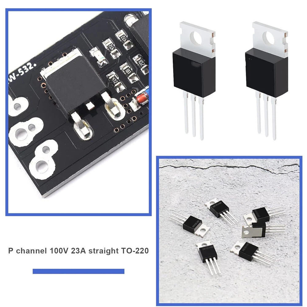 20 Pack IRF9540 P-Channel Power MOSFET 23A 100V TO-220