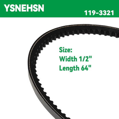 Drive Belt for Exmark Toro (Fits 1/2" x 64)