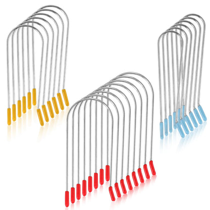 20Pcs Hot Curler Clips for Hair Styling (Multicolor)