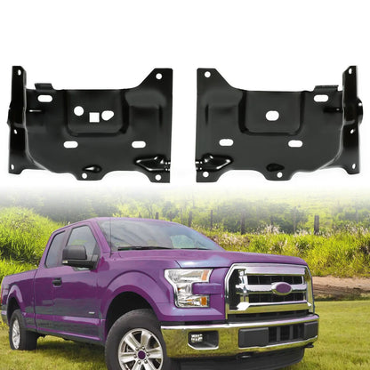 Set of 2 Bumper Brackets for Ford F-150 (2015–2017)