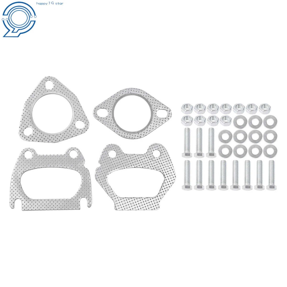 Set of 2 Stainless Steel Catalytic Converters for Jeep Cherokee (2014–2018)