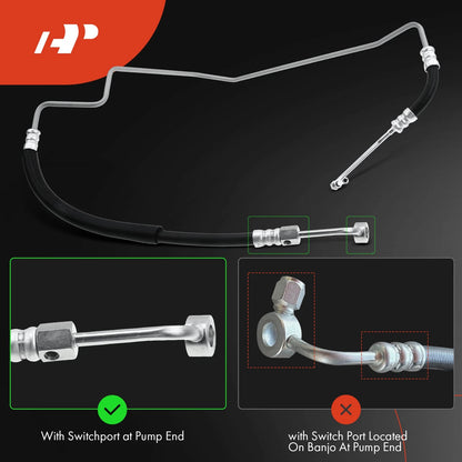 Power Steering Pressure Line Hose Assembly for Nissan Frontier Xterra (2005–2015) 497109Z400