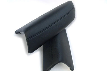 Door Armrest Panel Cover for Acura TLX (2015–2020) Black PVC Leather