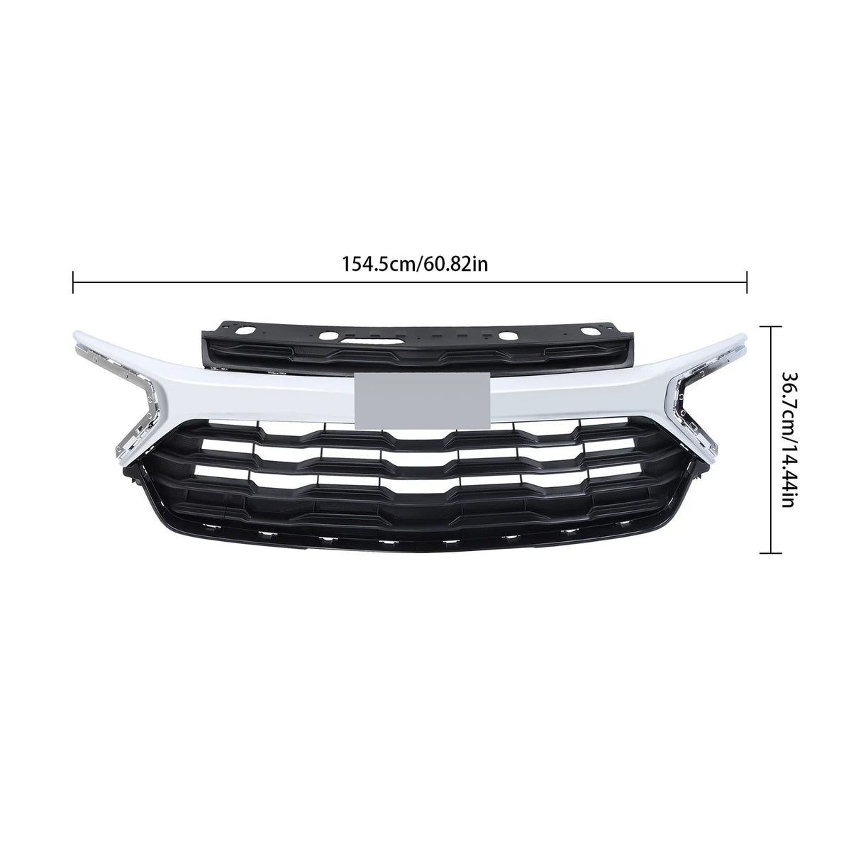 Chrome Front Grille for Chevrolet Trailblazer LT/LS (2024–2026)