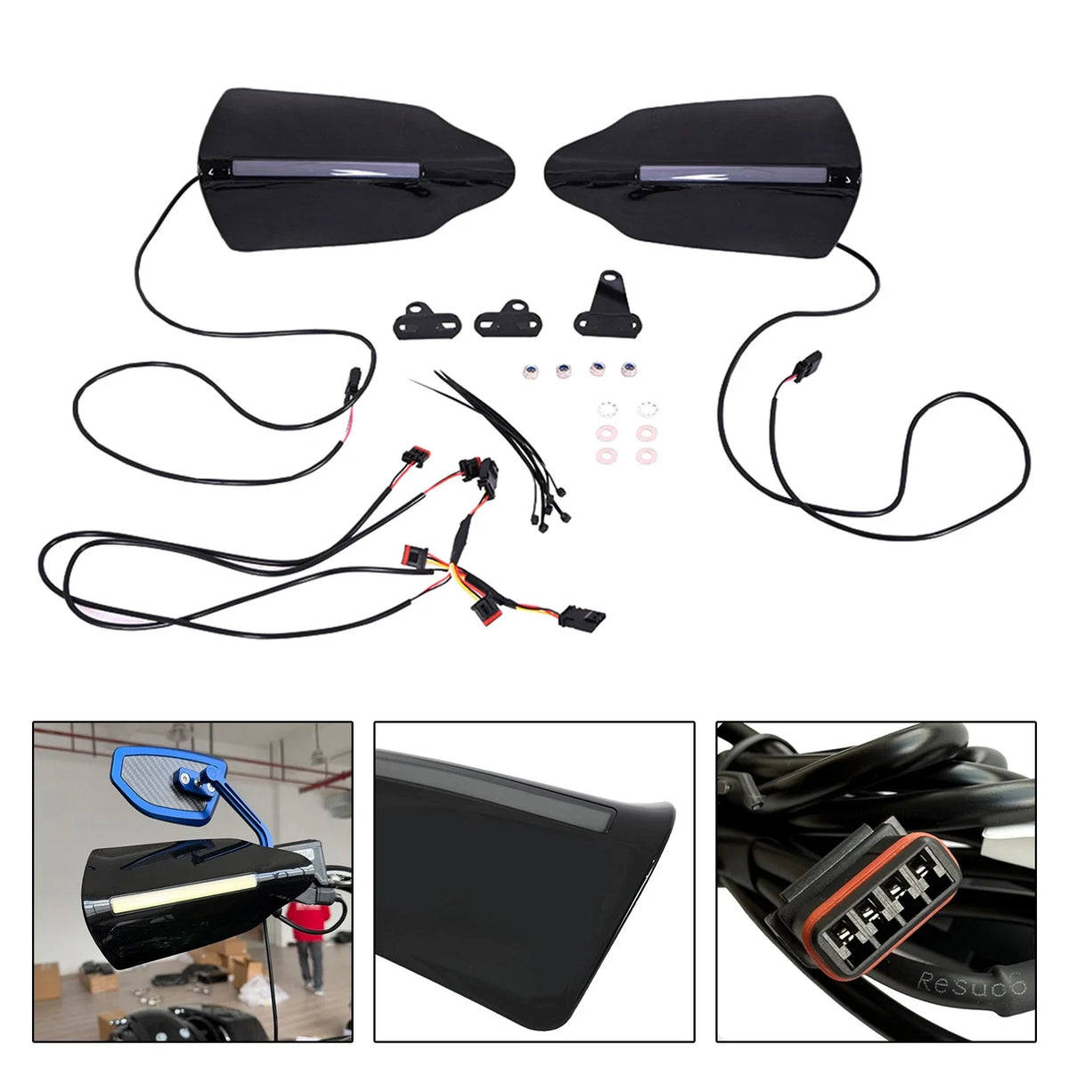 Handguard with Turn Signal for Touring Road King, Road Glide (2015–2023)