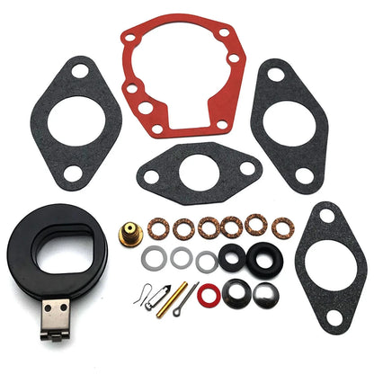 Carburetor Kit with Float for Johnson Evinrude 7.5-20 HP 439071 18-7043