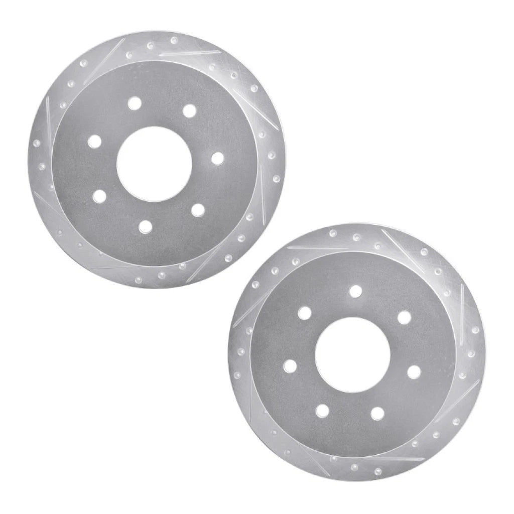 Drilled and Slotted Rotors for Ford F-250 (1998–1999) ALX-PAU-DF-7002-54214-CLA2