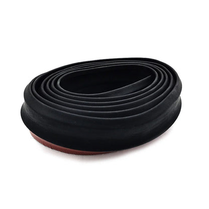 2.5M Front Bumper Lip Splitter Body Spoiler Chin Skirt Universal Black