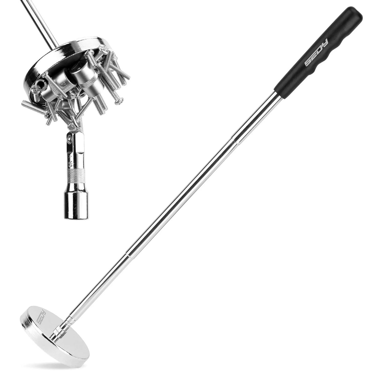 Telescoping Magnetic Sweeper Pickup Tool for Universal Use (2010–2023)