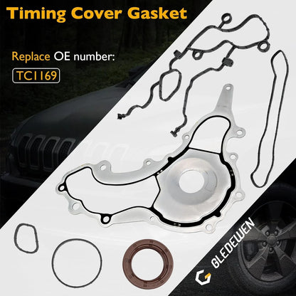 Timing Cover Gasket for Dodge Grand Caravan Jeep Grand Cherokee (2011–2017)