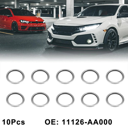 10pcs M20 Oil Drain Plug Gasket for Subaru Legacy (1989–1994) 11126-AA000