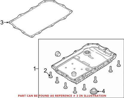 Transmission Oil Pan Gasket for Chrysler 300 (2005–2010) 52854760AA