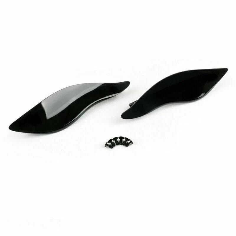 2x ABS Plastic Side Wings Air Deflectors for Electra Touring FL (2014–2018)