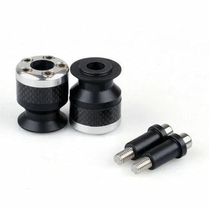 CNC Carbon Fiber 8mm Swingarm Sliders Spools for Universal Motorcycle