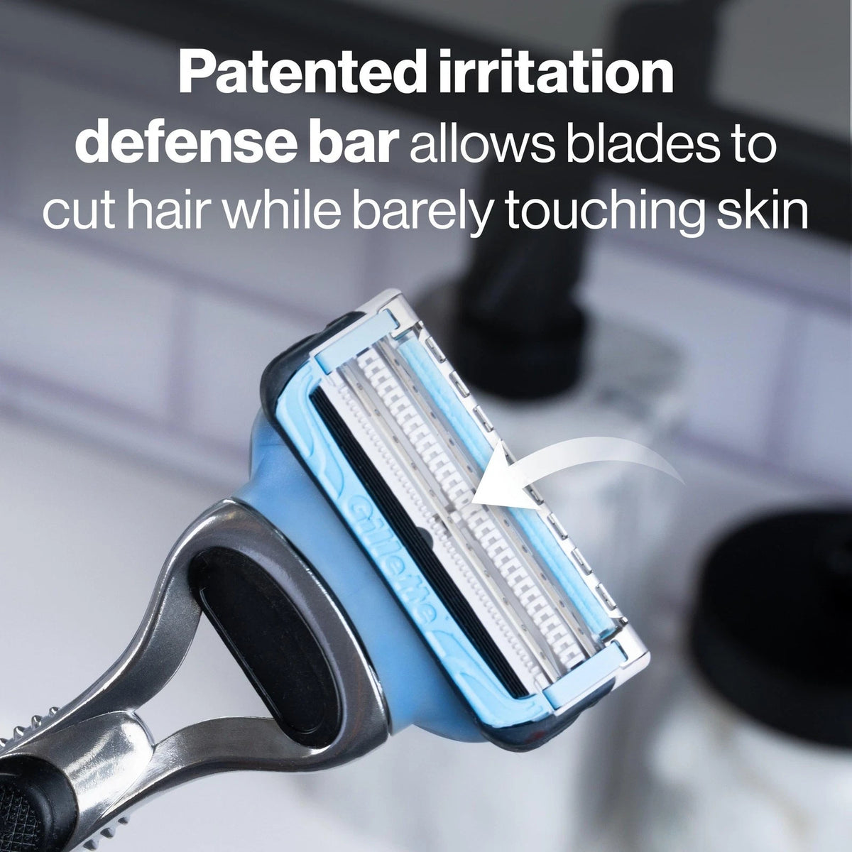 8 Count Razor Blade Refills for Gillette SkinGuard