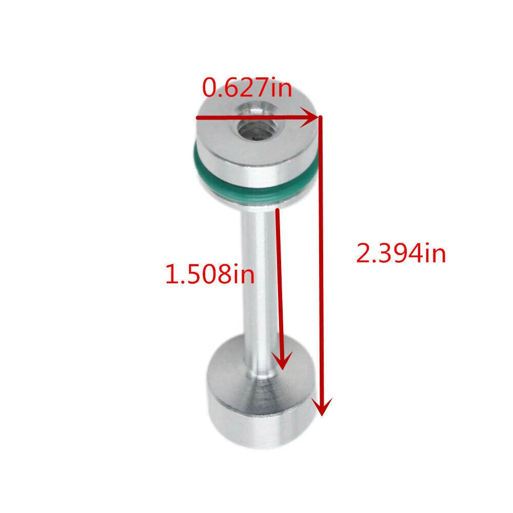 2X Billet Aluminum Oil Diverter Barbell for LS LS1 LS2 LS3 5.3 LSX LQ9 LS4