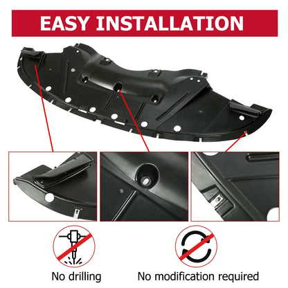 Front Engine Splash Shield Under Cover for Dodge Charger RWD (2015–2023)