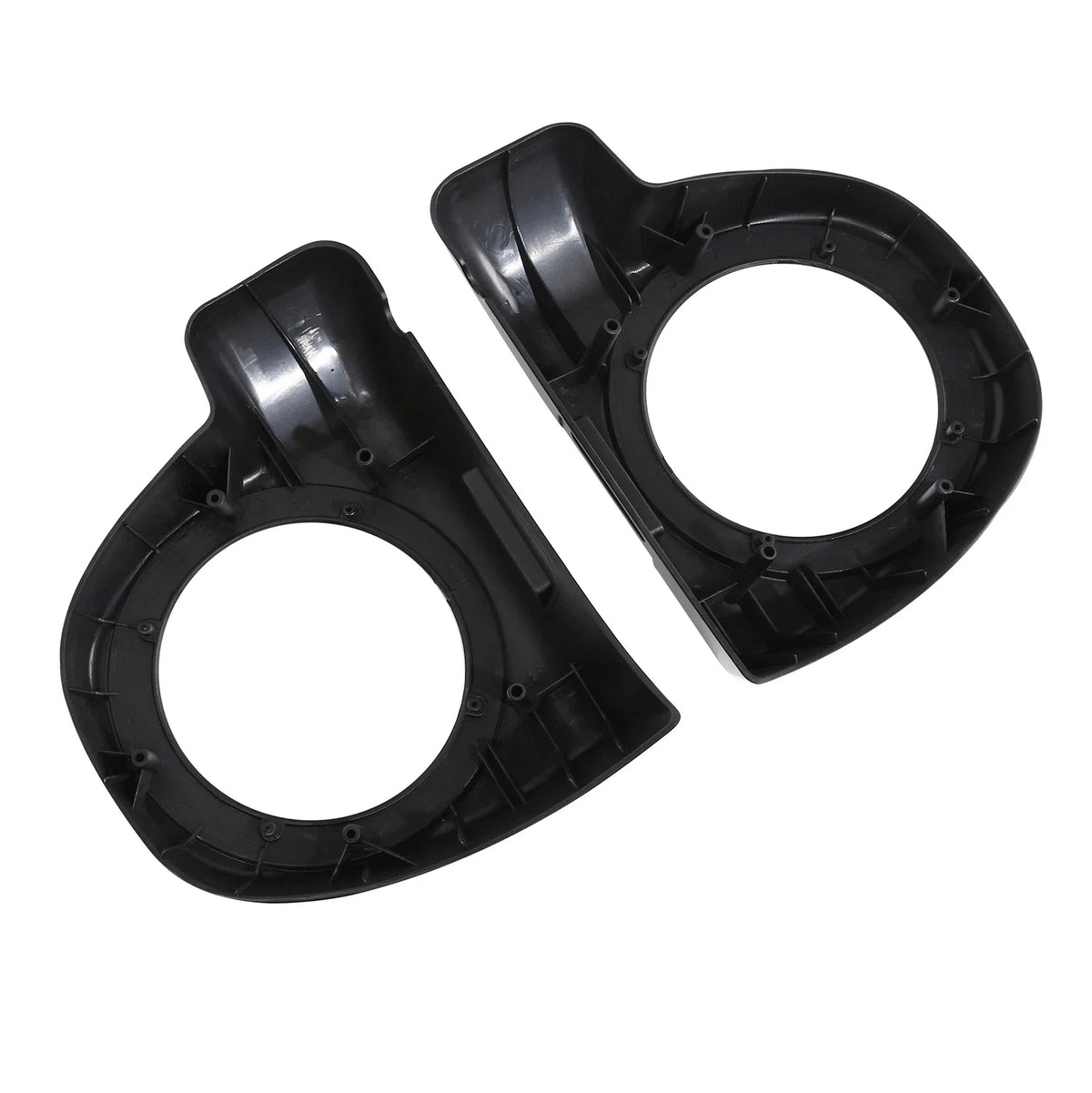 6.5" Lower Fairings Speaker Pods for Harley Touring (2014–2024) Black Denim