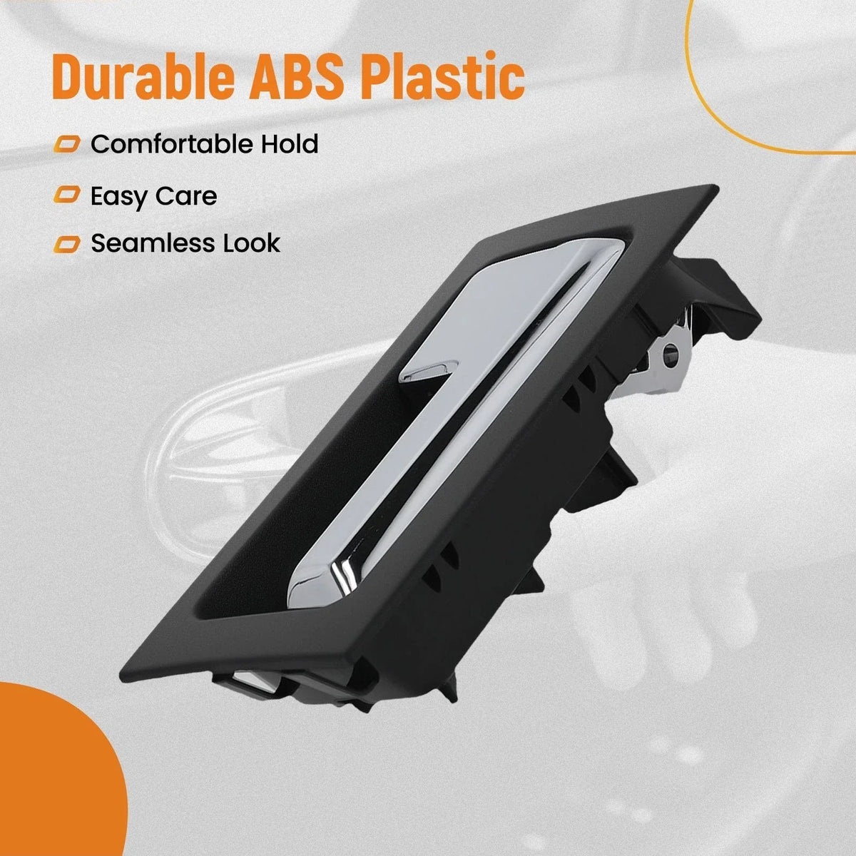 Front Rear Interior Door Handle for Ford F-150 (2009–2014) 9L3Z1522600CB Chrome