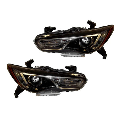 Headlight Pair for Infiniti QX60 (2019–2020) KLX-PAIR-KSI-583836A-CL360A50, IN2502185, IN2503185