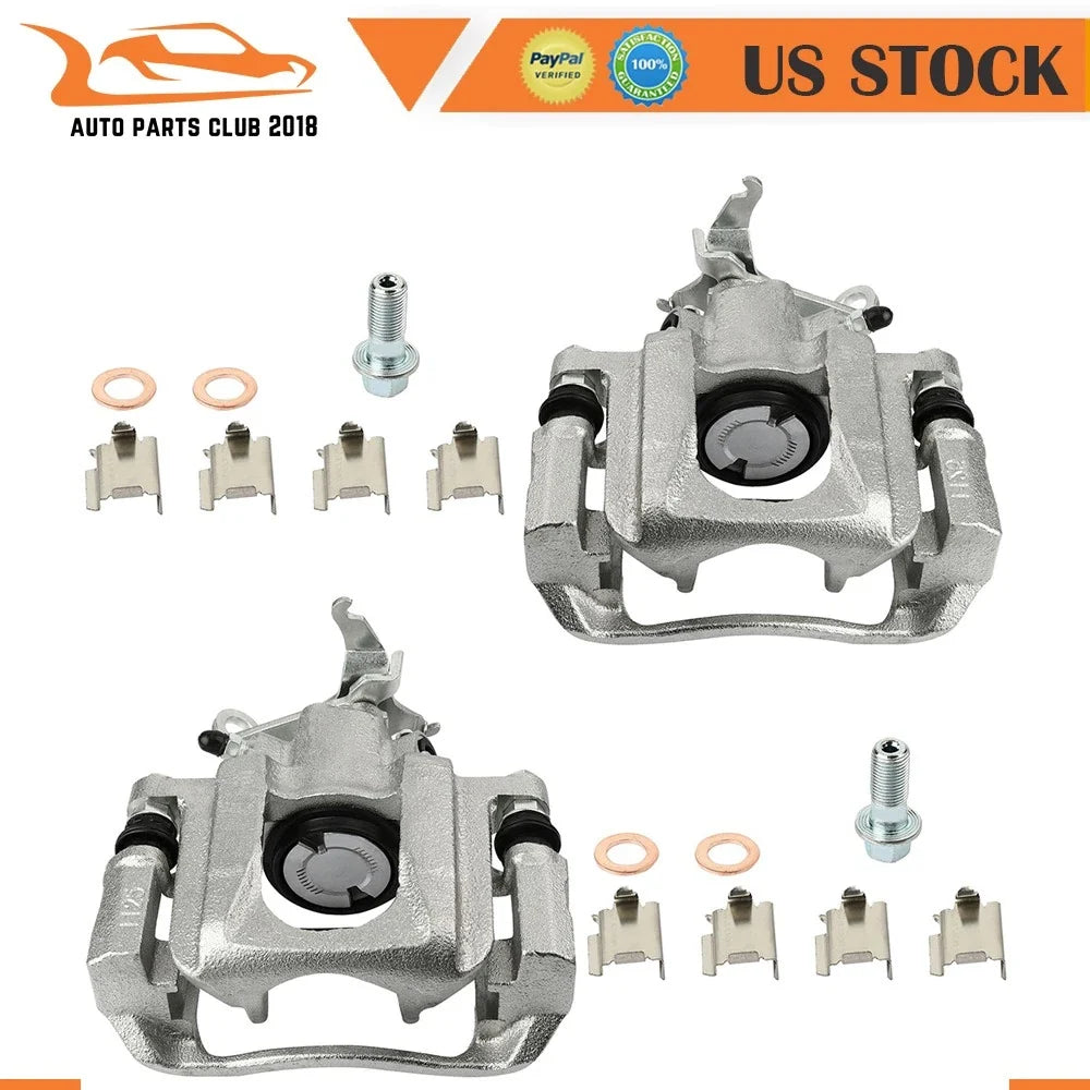 Brake Calipers w/ Bracket Pair for Dodge Journey (2009–2012)