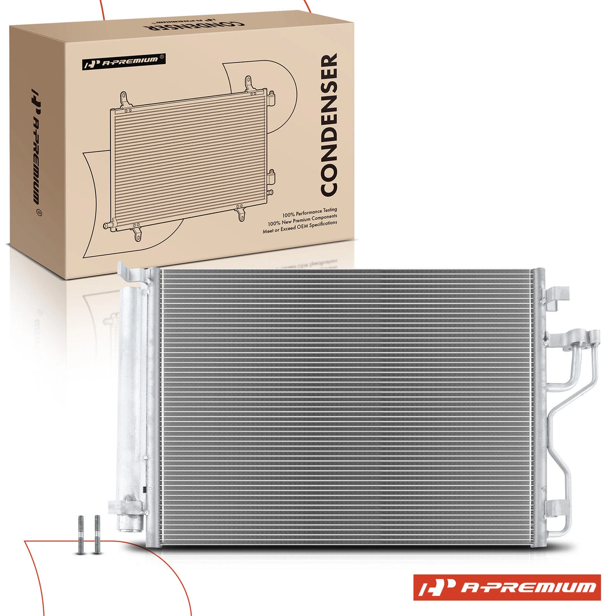 A-Premium A/C Condenser Set for Kia Sportage (2011–2016) 976062S000, 976062S001, 3993
