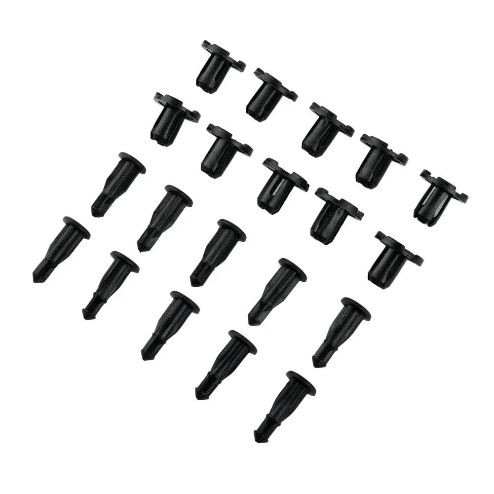 10pcs Nylon Car Rivet Clip Fender Trim Retainer Pin for Subaru Impreza Forester