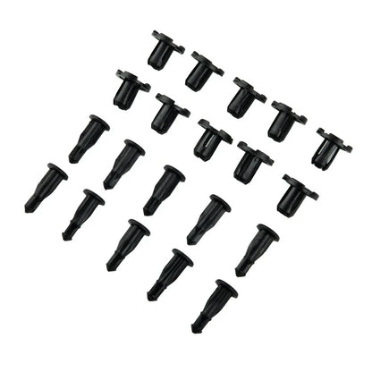 10pcs Nylon Car Rivet Clip Fender Trim Retainer Pin for Subaru Impreza Forester