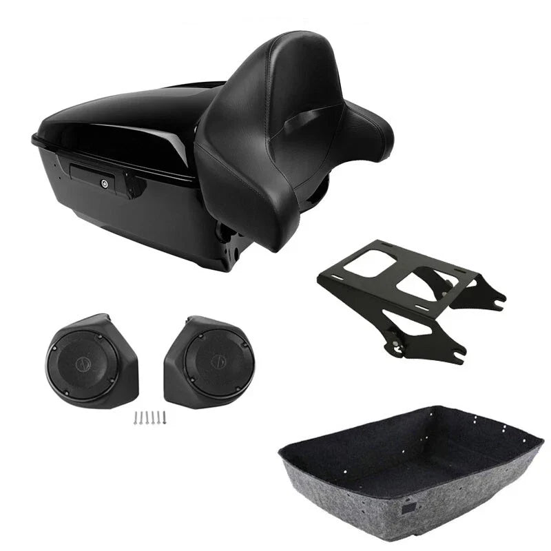 Trunk Mount Rack Speakers for Harley Street Road Glide (2014–2026)