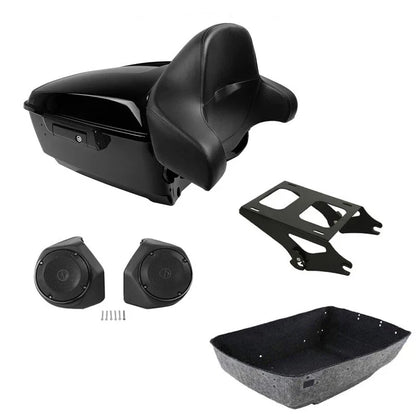 Trunk Mount Rack Speakers for Harley Street Road Glide (2014–2026)