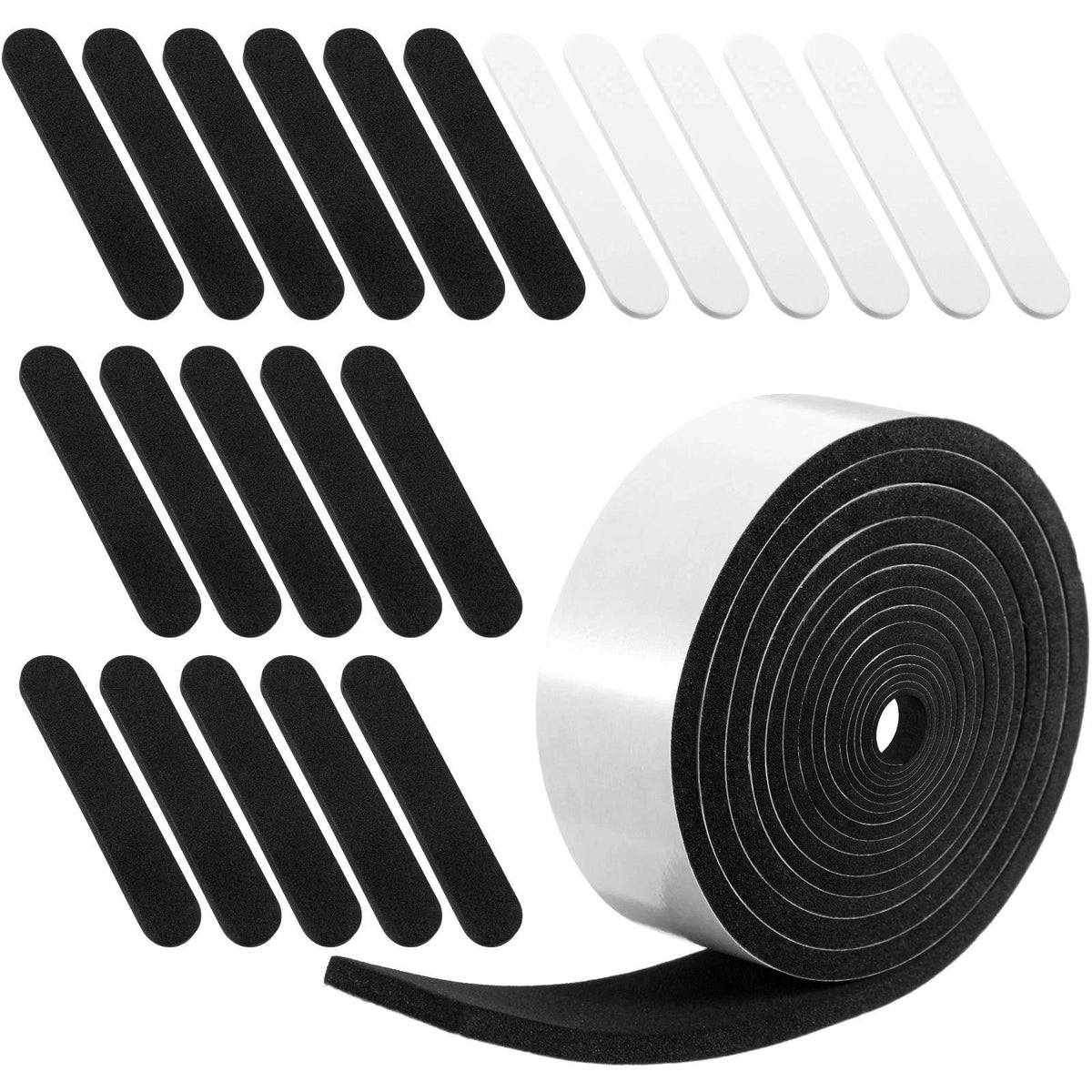 23 Pieces Hat Size Tape Reducer for Mixed Sizes (Black)