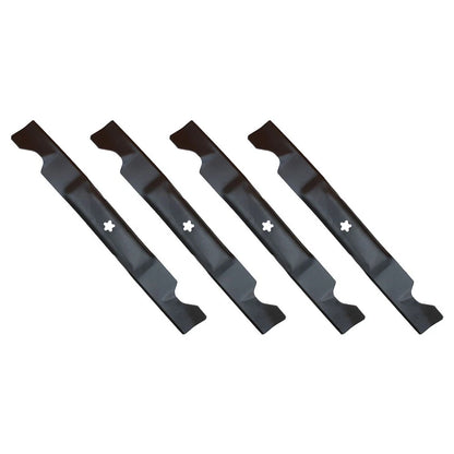 Set of 4 Mower Blades for Poulan (Fits PP21011)
